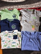 Rampersy chłopięce zestaw rampersów 86