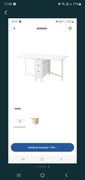 Stół rozkładany IKEA Norden