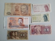 Banknoty rózne kraje - set 9