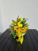 Stroik do koszyczka z zajączkiem, Dekoracja koszyczka wielkanocnego 