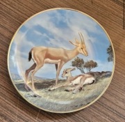 BRADEX Talerz ozdobny porcelanowy w pudełku seria zwierzęta Certyfikat