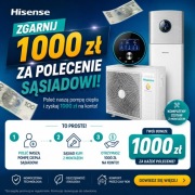 BONUS za polecenie 1000 zł Pompa ciepła / 300zł klimatyzacja z montażem