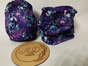 Komplet czapka komin Stitch bawełniany  