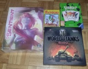 Zestaw gier #6 Fasolki (od G3) + Sentient + World of Tanks 