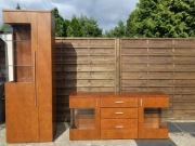 Zestaw Kassel Bydgoskie Meble witryna + komoda PROMOCJA 