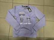 Bluza Karl Lagerfeld S liliowa fiolet 