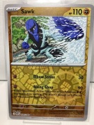 Pokémon TCG: Sawk 049/086 WHT HOLO Black Bolt & White Flare