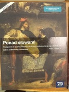 Ponad Słowami dla LO i technikum klasa 2 cz 1 i 2 podstawi i rozszerzenie