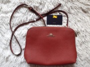 torebka Wittchen, mała, kolor burgund, uszkodzony suwak