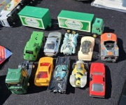 Samochodziki zabawkowe, dla dzieci, metalowe, solidne, lata 2000