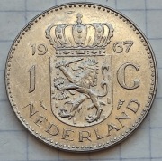 #2800 Holandia 1 gulden 1967