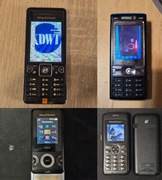 Sony Ericsson Pakiet (k800i, w205, c510, j132)