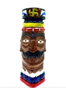 Rzeźba Indie hinduska sziwa śiwa shiva totem tybet rękodzieło drewno OAK