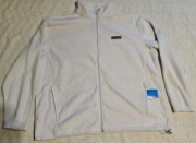 Bluza Biała Polar Columbia Duża XXXL