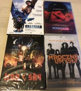 4 filmy DVD IRON SKY VOYAGERS VALERIAN MROCZNE UMY