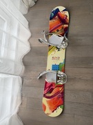 Deska snowboardowa Roxy + wiązania Union 