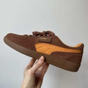 Brązowe buty PUMA PALERMO brown mushroom ginger tea 42.5 27,5cm 396463-03