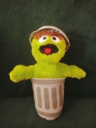 Oskar maskotka vintage ulica Sezamkowa Muppety 