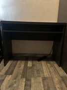 Biurko 100x45cm - szare, kompaktowe do małych przestrzeni