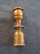 Pieczęć lakowa Herbowa mosiądz Unikat 