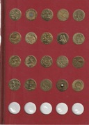 Zestaw monet  2 zł NG od  2000 do 2003 roku 20 sztuk.