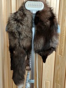 lis srebrny/brunatny 132 cm zwierzątko nieużywany