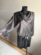 Claudia Strater tunika sukienka jedwabna kimono 94% jedwab Silk S M L