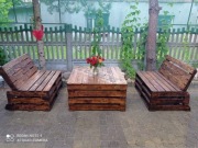 Meble tarasowe z palet 