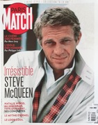 Paris Match FR Steve McQueen sławni, Hollywood 