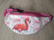 NERKA saszetka z flamingami dla dzieci dziewczęca