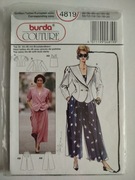 Wykroje krawieckie Burda 4819, rozm. 36.