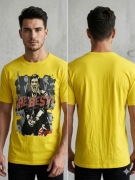 HIT Koszulka Scarface T-Shirt Al Pacino Tony Montana Żółta Mafia