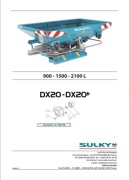 Katalog części SULKY DX 20