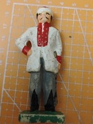 Żołnierzyk  figurka kioskowiec PRL kosynier?