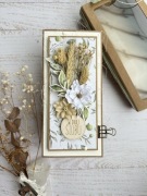 Kartka ślubna, rustykalna, leśna, na ślub, handmade