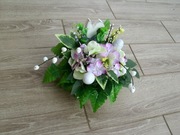 Stroik kompozycja Wielkanoc Drewniana baza