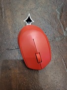 Logitech M330 Silent – bezprzewodowa mysz cicha, czerwona | licytacja od 1 