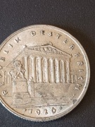 AUSTRIA 1 SCHILLING 1926 - SREBRO