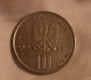 Moneta 10 zł Bolesław Prus 1984r.