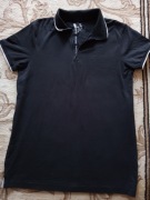 BRUNO BANANI czarna koszulka polo rozm.M