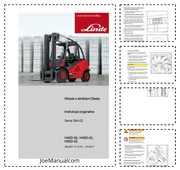 Linde H40D 45D 50D 02 Instrukcja obsługi i konserwacji PL