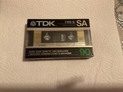 Kaseta TDK SA 90 1986 rok 