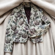 Żakiet gobelinowy Tommy Hilfiger kwiatowy vintage rozmiar S