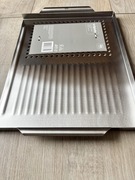 Płyta grillowa z stali nierdzewnej 40x29cm