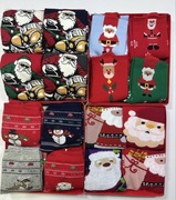 Zestaw skarpetek męskich i damskich świątecznych