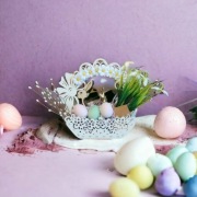 Koszyczek handmade do udekorowania diy