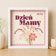 Obraz 3D - prezent na DZIEŃ MAMY | ramka GRATIS