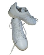 Białe skórzane markowe buty sportowe Adidas sneakersy Stan Smith r 40,5