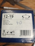 Klocki hamulcowe Combo, Tigra, Corsa C 