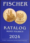 KATALOG MONET POLSKICH - FISCHER - 2024 r.